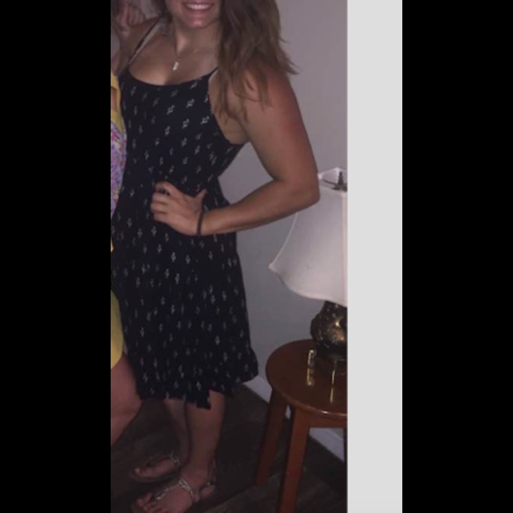 Flowy Navy Dress